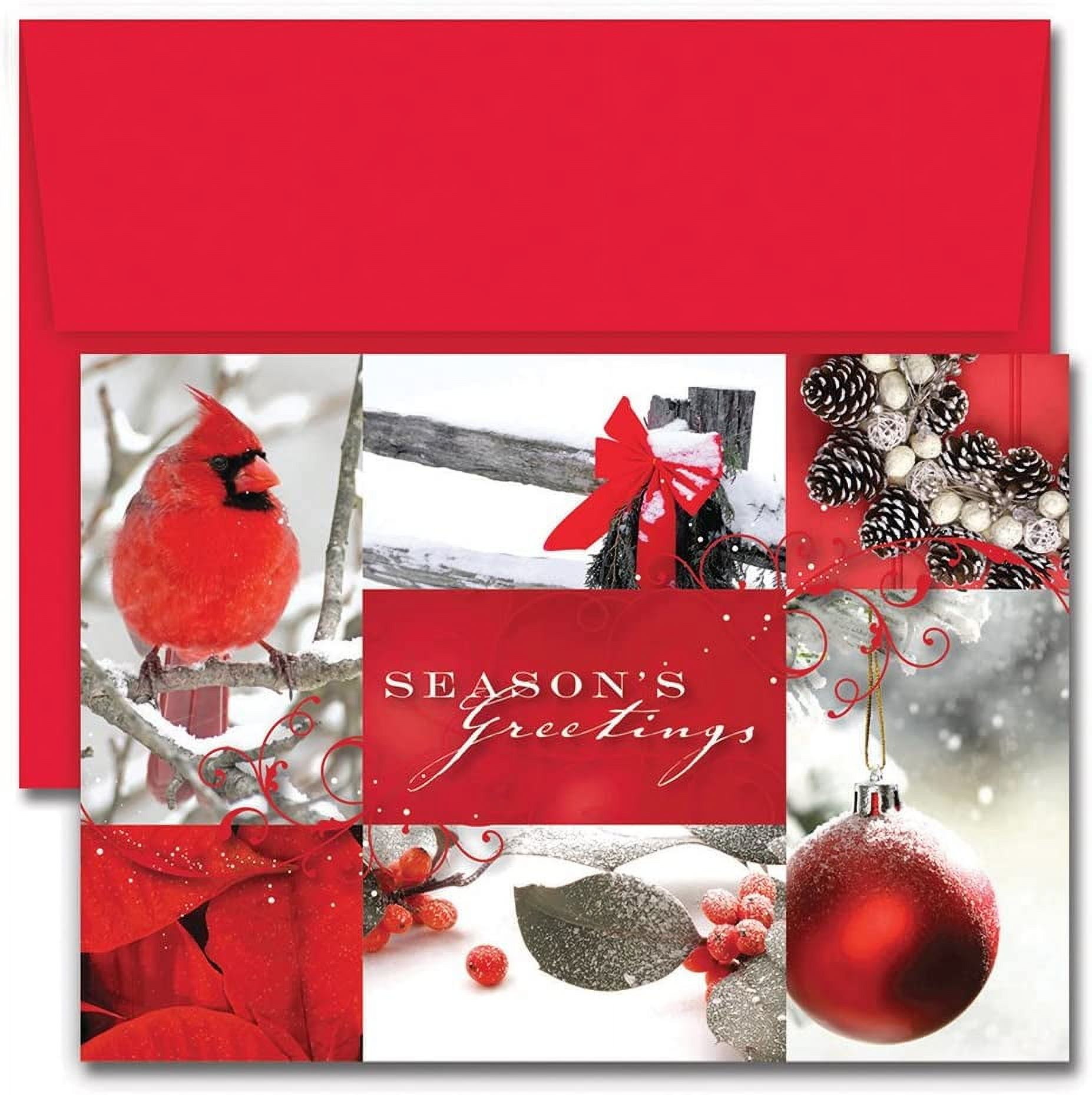 Masterpiece Studios Great Papers! Holiday Greeting Card, Winter Collage ...