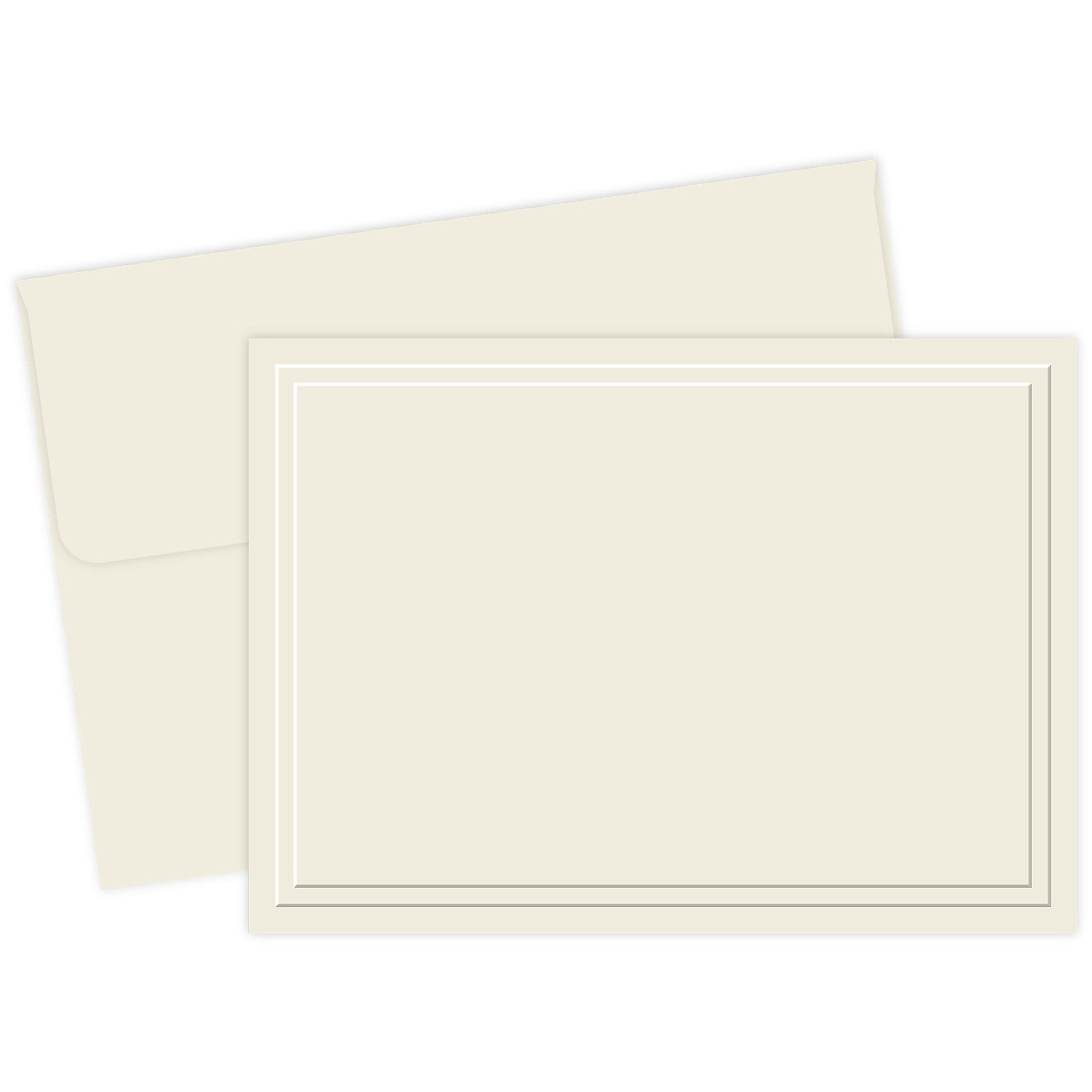 Masterpiece Studios Great Papers! Triple Embossed Ivory Note Cards 48 ...