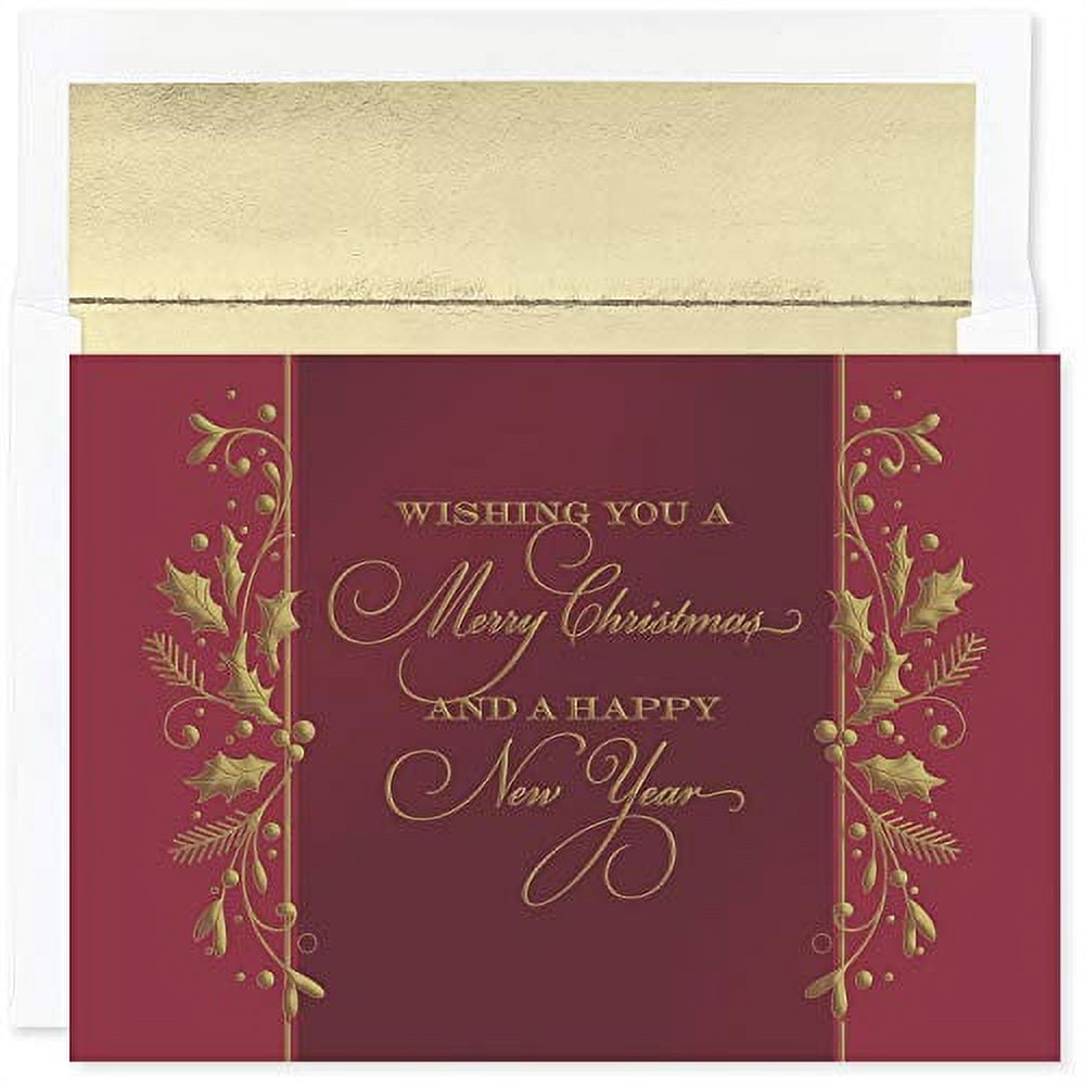 Masterpiece Studios Holiday Collection 16-Count Boxed Embossed ...