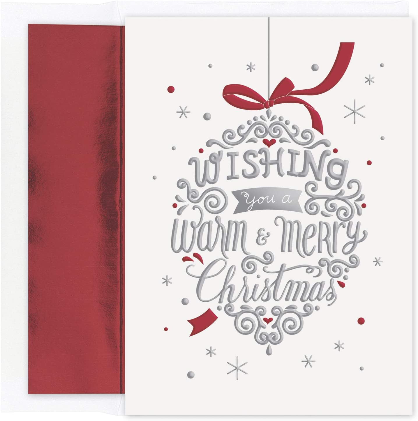 The Christmas Colour Palette x5 Greetings Cards