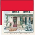 thumbnail image 1 of Masterpiece Studios Holiday Collection Boxed Cards, Welcome Home, 18 Cards/18 Envelopes, red, 1 of 1