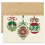 Masterpiece Studios Holiday Collection Petite Cards 16 Cards/Envelopes, Hung With Care, 4" x 6"