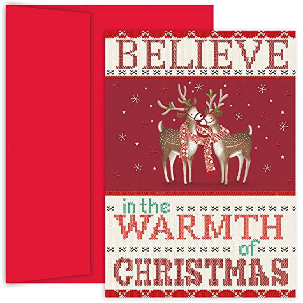 Masterpiece Studios Hollyville Cards in Keepsake Box, 18Count, Warmth