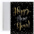 thumbnail image 1 of Masterpiece Studios Masterpiece Holiday Collection 16-Count Christmas Cards with Foil Lined Envelopes, Happy New Year, 1 of 1