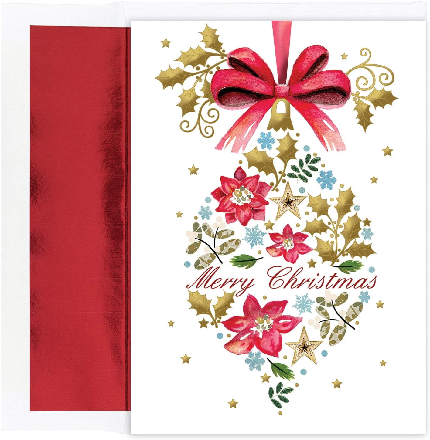 Masterpiece Studios Embossed Christmas Vintage Ornament Holiday Boxed ...