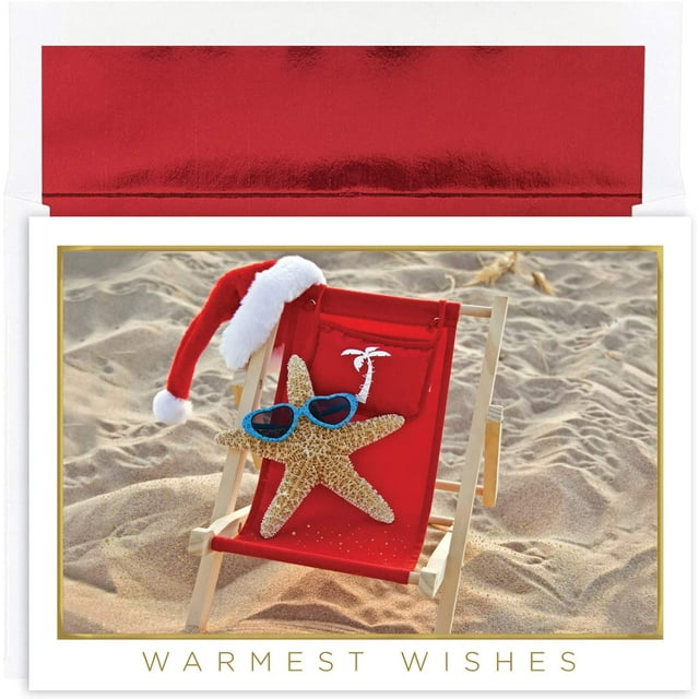 Masterpiece Studios Warmest Wishes 16Count Boxed Christmas Cards with