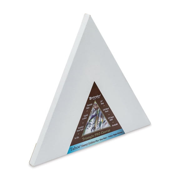 Masterpiece Tahoe Cotton Canvas Shape - Triangle, 12"