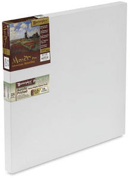 Masterpiece Vincent Pro Sausalito Cotton Canvas - 12" x 12", Acrylic Primed
