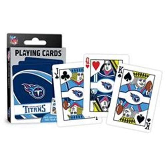 Masterpieces Puzzle  Tennessee Titans Playing Cards with Logo