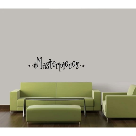 Masterpieces Wall Decal Vinyl Lettering Home Decor Art Quotes