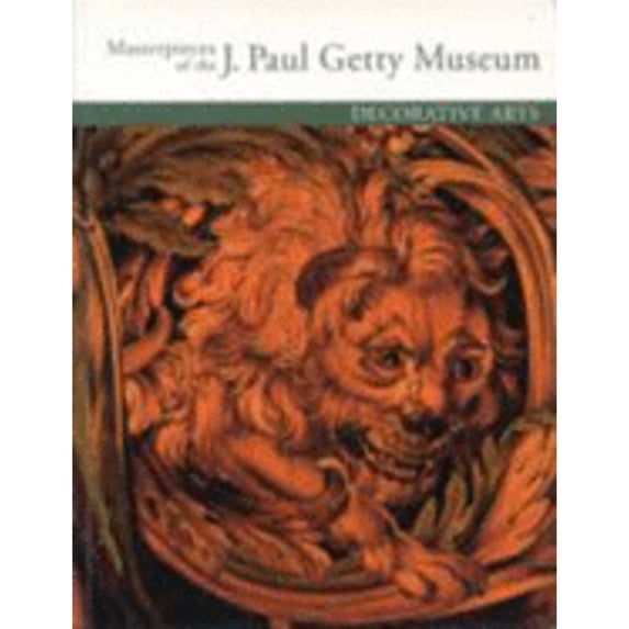 Pre-Owned Masterpieces of the J. Paul Getty Museum: Decorative Arts (Paperback 9780500170090) by J. Paul Getty Museum