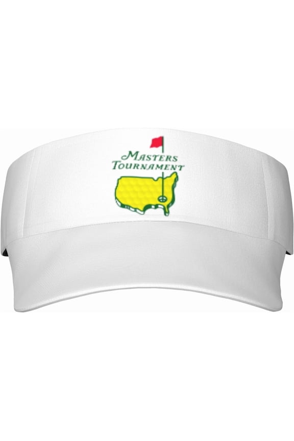 Masters Augusta National Golf Tournament Sports Sun Visor Hats Women Men Golf Visors Hat for Men Adjustable Flowe