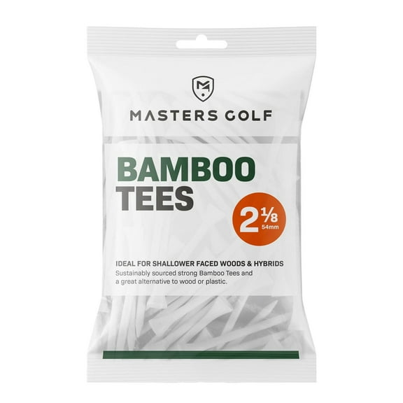 Masters Bamboo Golf Tees (Pack of 25)