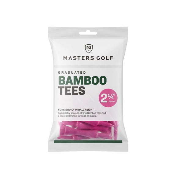 Masters Bamboo Graduated Golf Tees (Pack of 20)