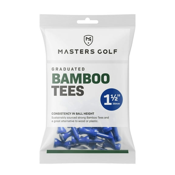 Masters Bamboo Graduated Golf Tees (Pack of 25)