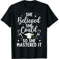 Masters Degree Graduation Art For Women Girl Masters Degree TShirt