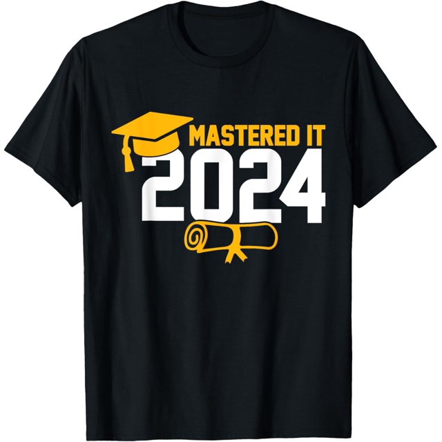 Masters Degree Graduation Mastered It 2024 TShirt