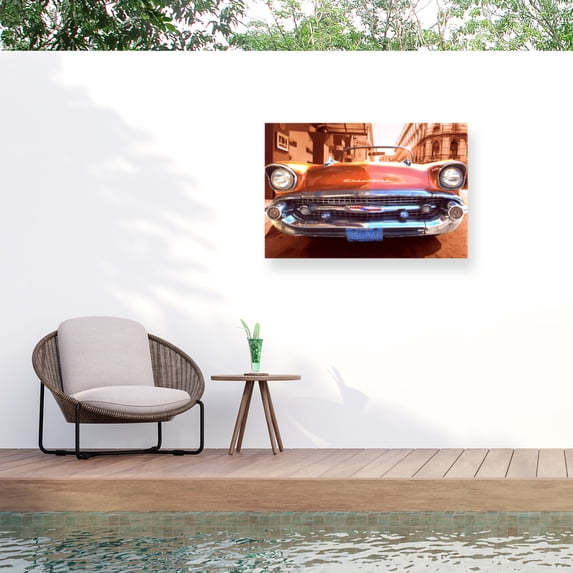 Masters Fine Art '1957 Chevy' Outdoor Canvas