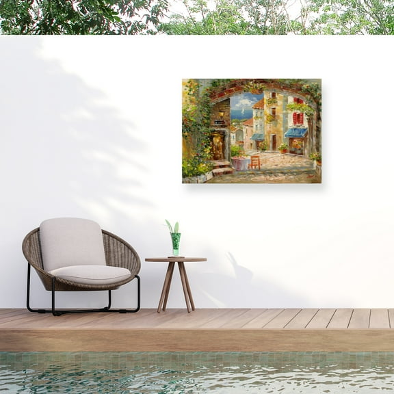 Masters Fine Art 'Capri Isle' Outdoor All-Weather Wall Decor