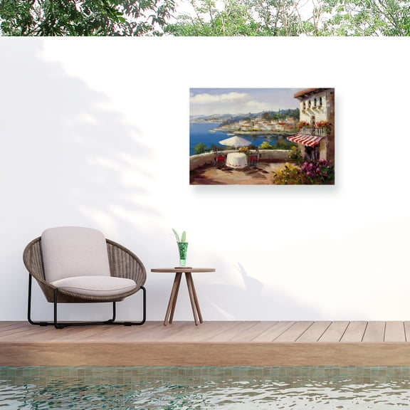 Masters Fine Art 'Italian Afternoon' Outdoor All-Weather Wall Decor