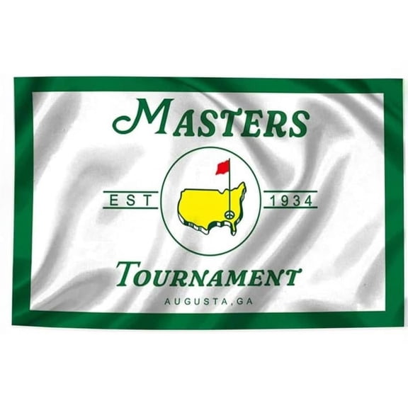 Masters Flag Golf Flag Print Funny Man Cave Wall Masters Golf Banner for Room Teen Girls Indoor Outdoor Bedroom and College Dorm Garage Wall Decor Tapestry