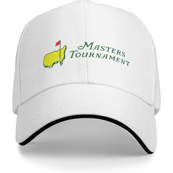 Masters Golf Baseball Cap Golf Tournament Dad Hat Adjustable Classic Hat Men Women