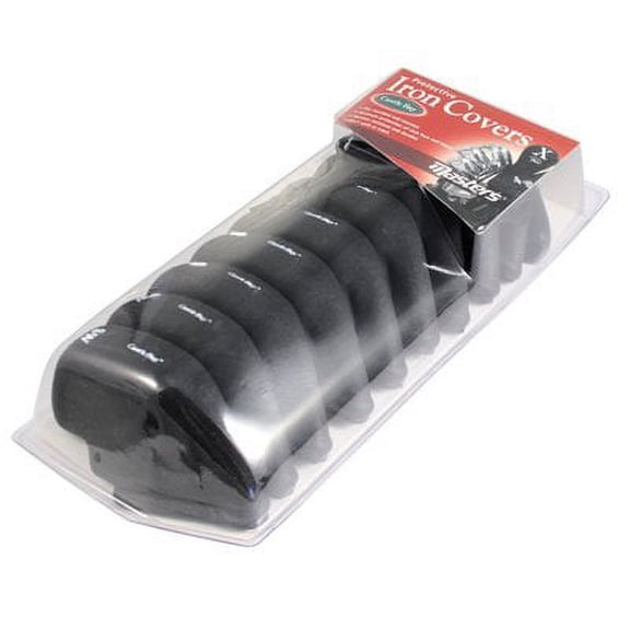 Masters Golf Castle Bay Iron Cover Set Black 3 Sw