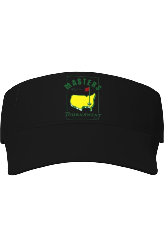 Masters Golf Sports Sun Visor Hats Women Men Golf Visors Hat for Men Adjustable Flower Visor Cap for Men Women