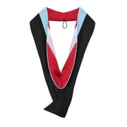 Endea Graduation Masters Hood For Education, Counseling Guidance, Arts in Education - Light Blue/Red/White