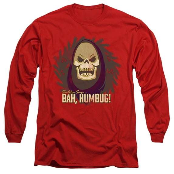 Masters Of The Universe/Bah Humbug-Long Sleeve Adult 18/1