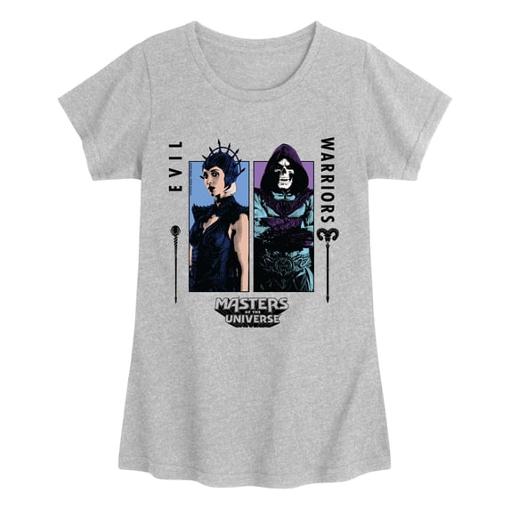 Masters Of The Universe - Evil Warriors Grid - Youth Girls Fitted Short Sleeve T-Shirt