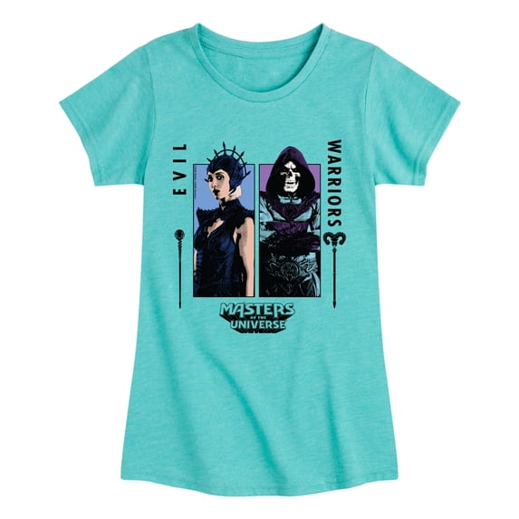 Masters Of The Universe - Evil Warriors Grid - Youth Girls Fitted Short Sleeve T-Shirt