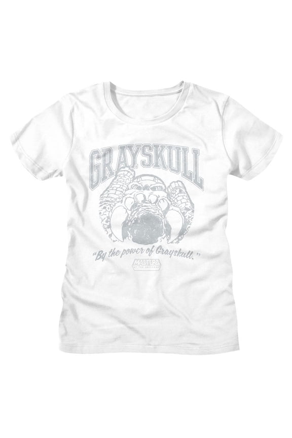 Masters Of The Universe Grayskull Collegiate White Women's T-Shirt