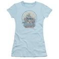 thumbnail image 1 of Masters Of The Universe/He Man And Crew S/S Junior Women's T-Shirt Sheer-Light Blue, 1 of 2