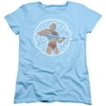 thumbnail image 1 of Masters Of The Universe/Lightning Power S/S Women'S T-Shirt-Light Blue, 1 of 1