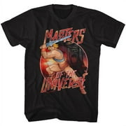 Masters Of The Universe Metal Of The Universe Black Adult T-Shirt