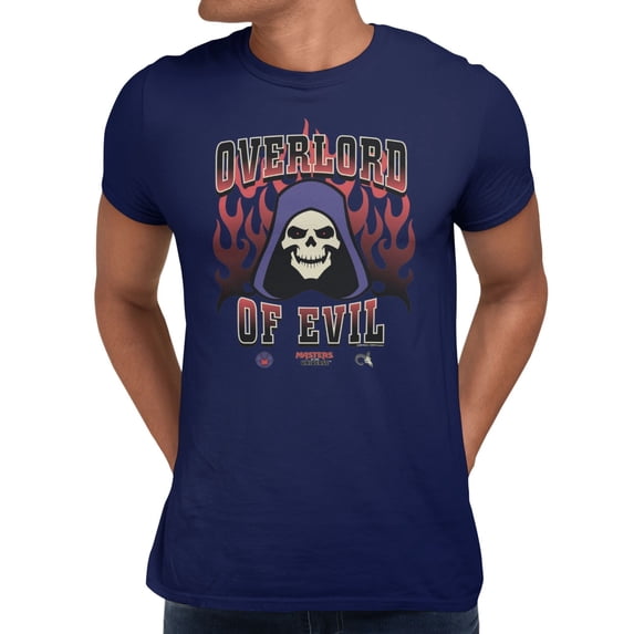 Masters Of The Universe Movie Overlord Of Evil Skeletor Men's T Shirt (Navy, S-XXXL)
