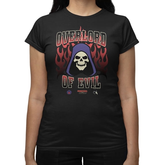 Masters Of The Universe Movie Overlord Of Evil Skeletor Women's T Shirt (Black, S-XXL)