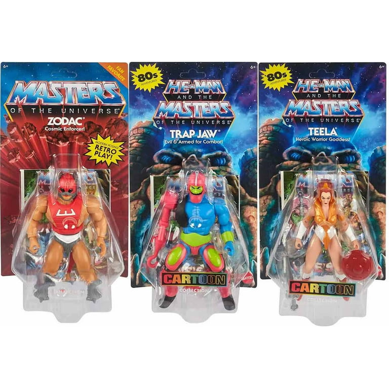 Masters Of The Universe Origins 5 Inch Action Figure Wave 17 - Set