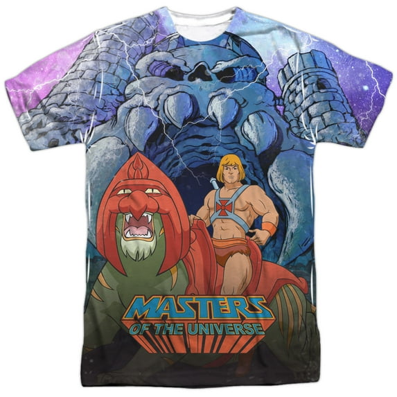 Masters Of The Universe - Protecting Grayskull (Front/Back Print) - Short Sleeve Shirt - XXX-Large