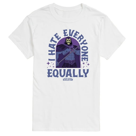 Masters Of The Universe - Skeletor I Hate Everyone Equally - Men'S Short Sleeve Graphic T-Shirt