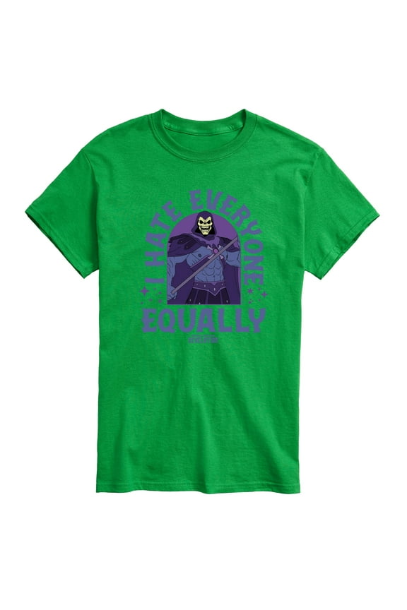 - Skeletor I Hate Everyone Equally - Men'S Short Sleeve Graphic T-Shirt