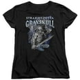 thumbnail image 1 of Masters Of The Universe - Straight Outta Grayskull - Women's Short Sleeve Shirt - Small, 1 of 2