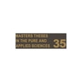 thumbnail image 1 of Masters Theses in the Pure & Applied Sci Masters Theses in the Pure and Applied Sciences: Accepted by Colleges and Universities of the United States and Canada V, Book 35, (Hardcover), 1 of 1