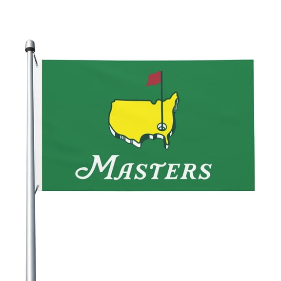 Masters Tournament Golf Flag Double Sided Printing Banner 3x5 FT Outdoor and Indoor Hanging Decor Flag