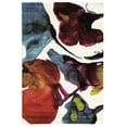 thumbnail image 1 of Masters Watercolor Ivory Multi Area Rug 5x7.6 Easy Care Polypropylene, 1 of 3