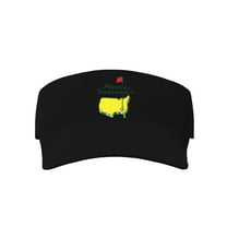 Masters Augusta National Golf Tournament  Sun Visor Hat Womens Mens Outdoor Sport Tennis Golf Visor Adjustable Summer Sun Hats For Women Men