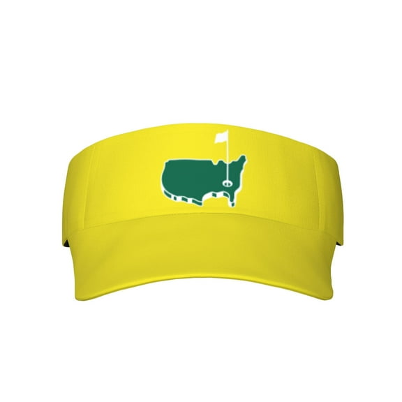 Masters&nbsp;Golf Sun Visor Hats For Women Men Sport Sun Visors For Women Adjustable Sun Hat Summer Empty Top Baseball Cap