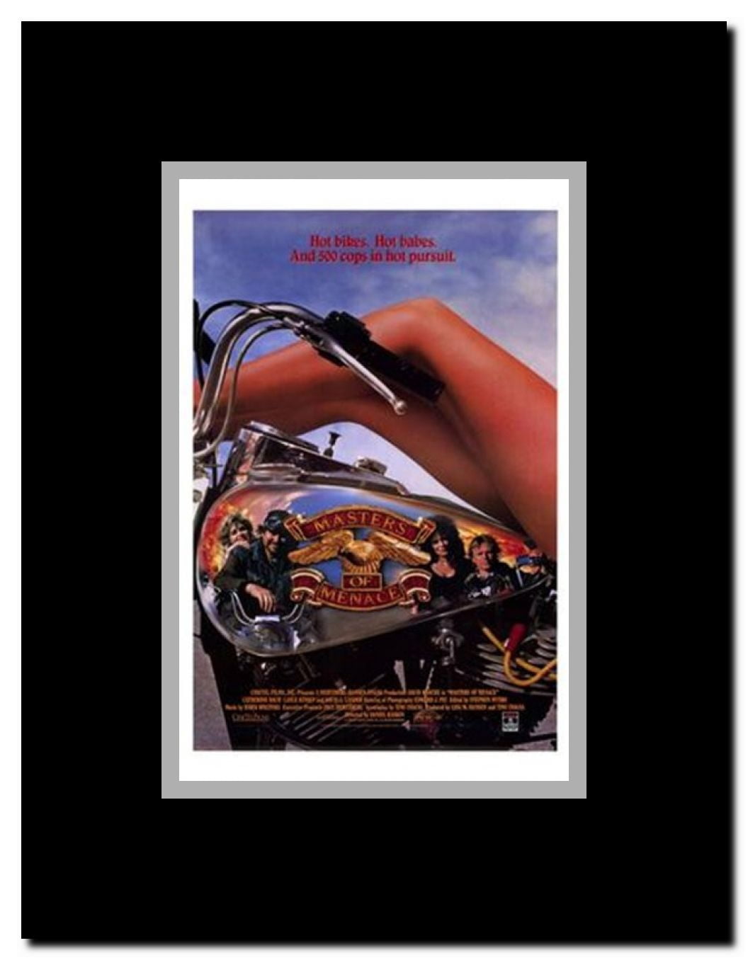 Masters of Menace Framed Movie Poster
