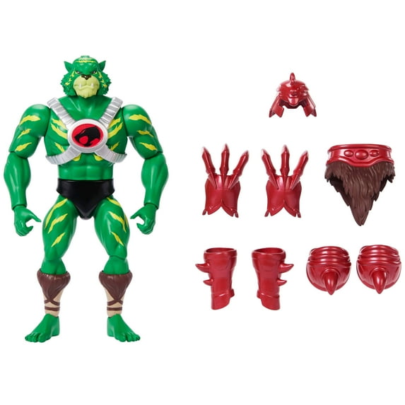 Masters of Universe Origins & ThunderCats Battle Cat Man Action Figure, 1980s Crossover Toy 5.5 Inch
